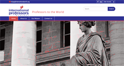 Desktop Screenshot of internationalprofs.org